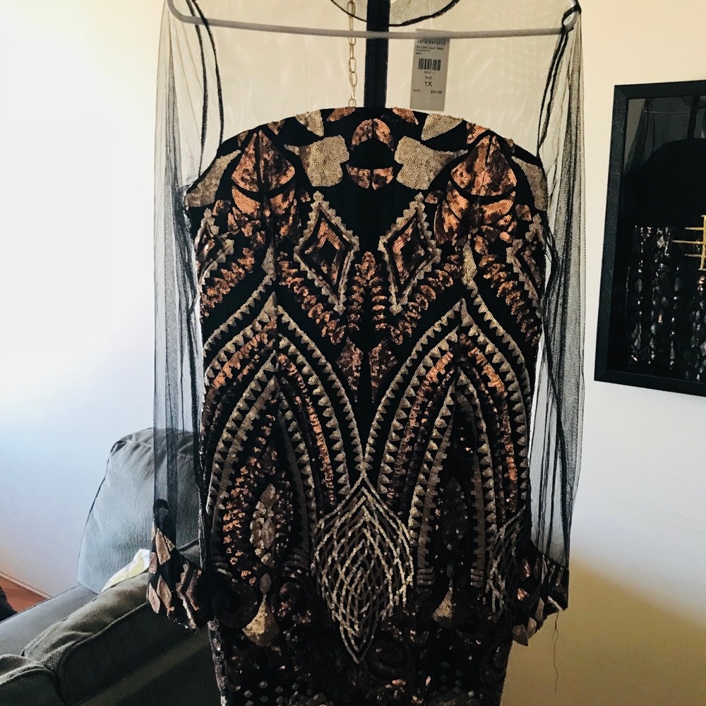 Beautiful sequins dress